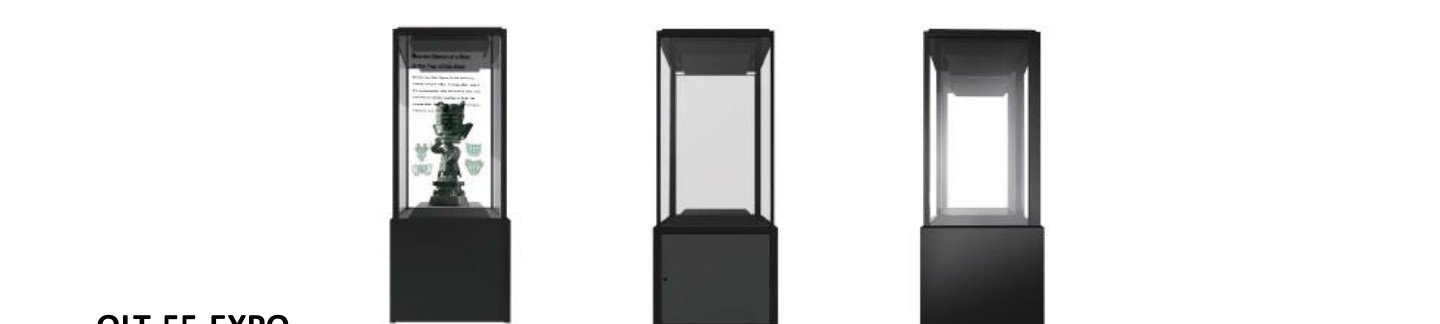Soluzione espositiva OLED trasparente OLT-55-EXPO