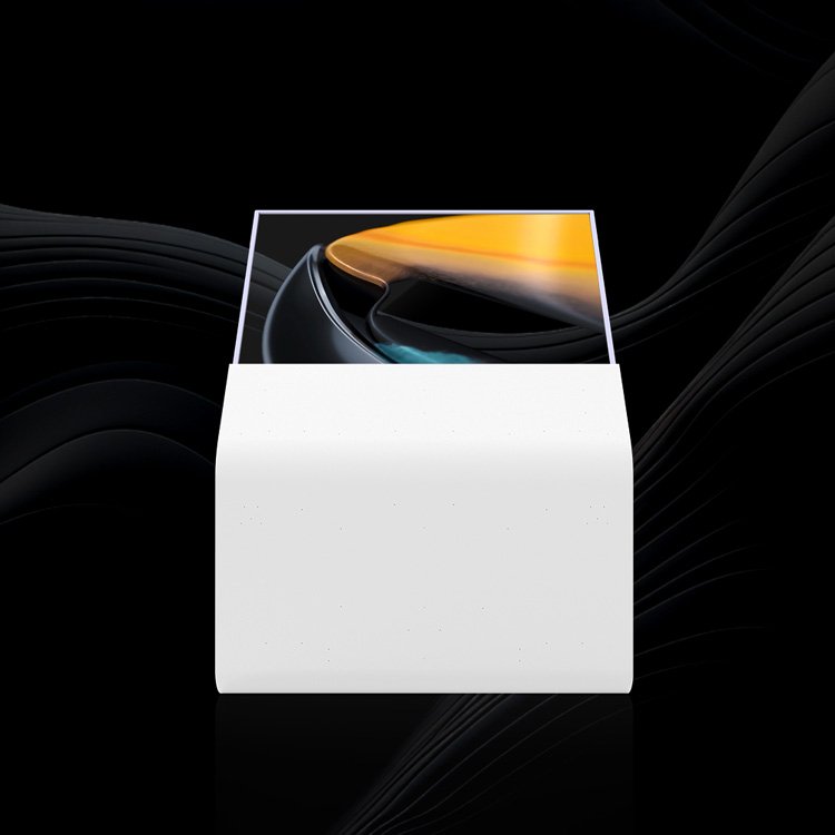 55″ Transparent OLED Self-Service Kiosk