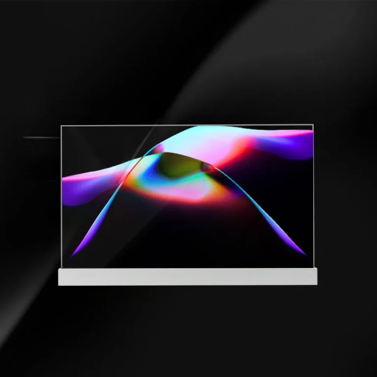 55″ Smart Interactive OLED Transparent Monitor